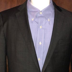 Hugo Boss Blazer sport coat 44L charcoal gray NWOT